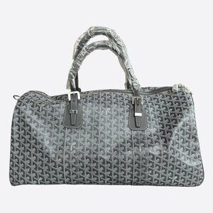 Goyard Grey Boston 50 Duffel Bag